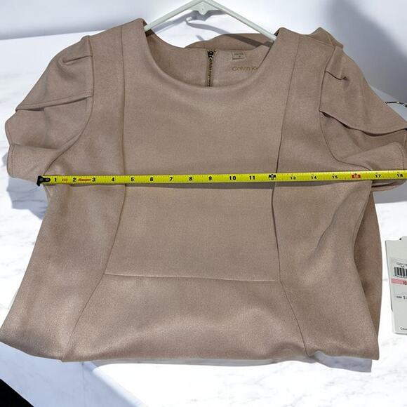 New with Tags! Calvin Klein Blush Dress - Size 10 - Retails $129 - Picture 4 of 10